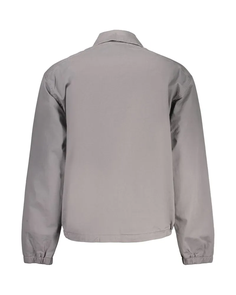 Timberland Cotton Blend Jacket — Gray Gray