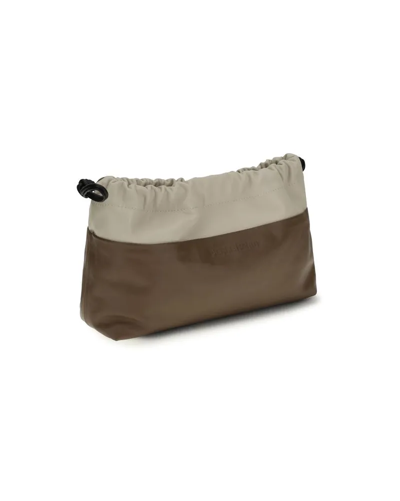 Pierre Hardy Women's Brown Calf Leather Bos Taurus Shoulder Bag Brown