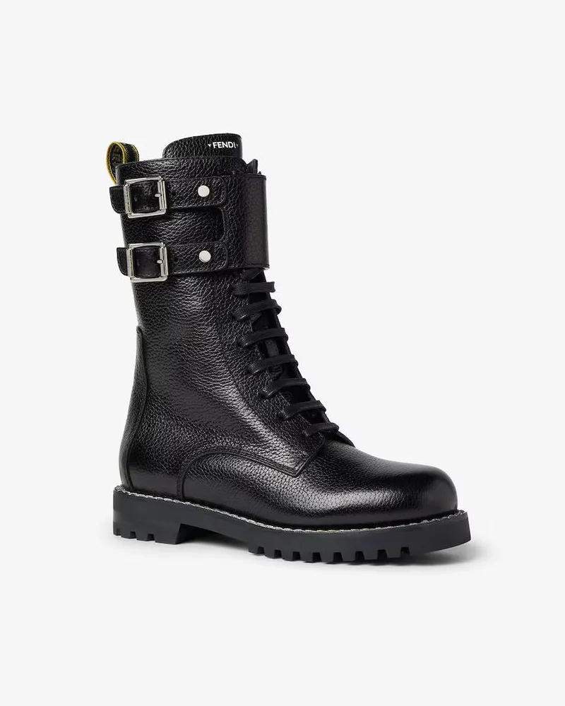 Fendi H26 Boot — Black Black