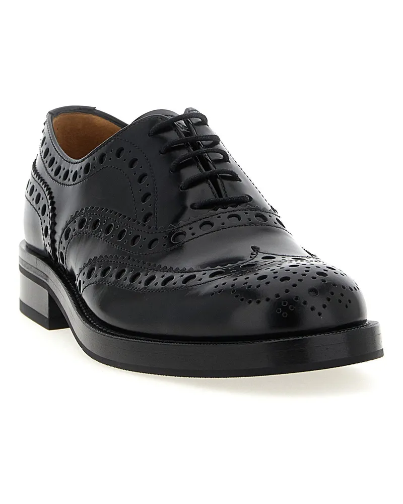 Church's Pilar Oxford — Black Black