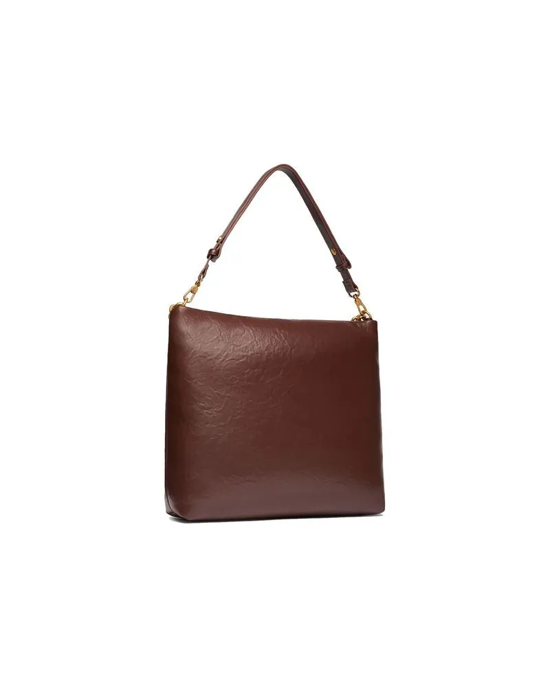 Liu Jo Women's Shoulder Bag T.moro Polyurethane - Shoulder-Bags Brown