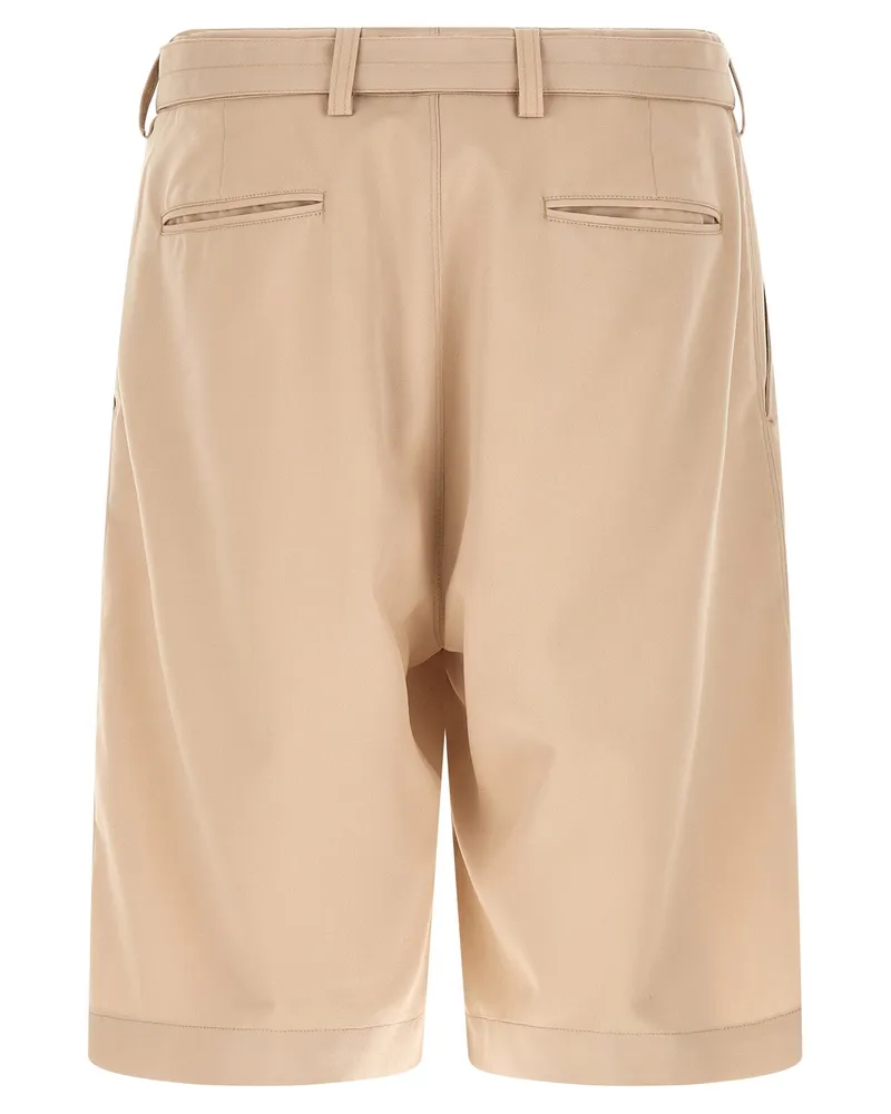 Cellar Door Viper Bermuda Shorts — Beige Beige