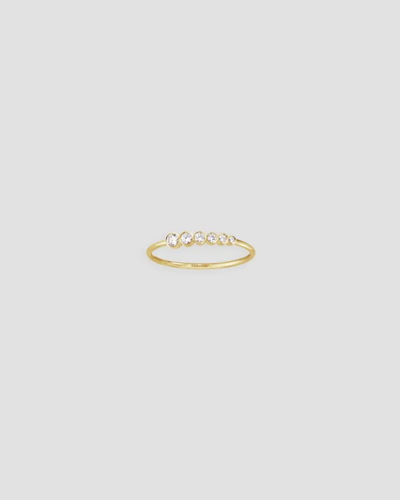 Sophie Bille Brahe Bangle Ring — Gold Gold