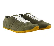 Men's Racer Sneaker Green Calfskin