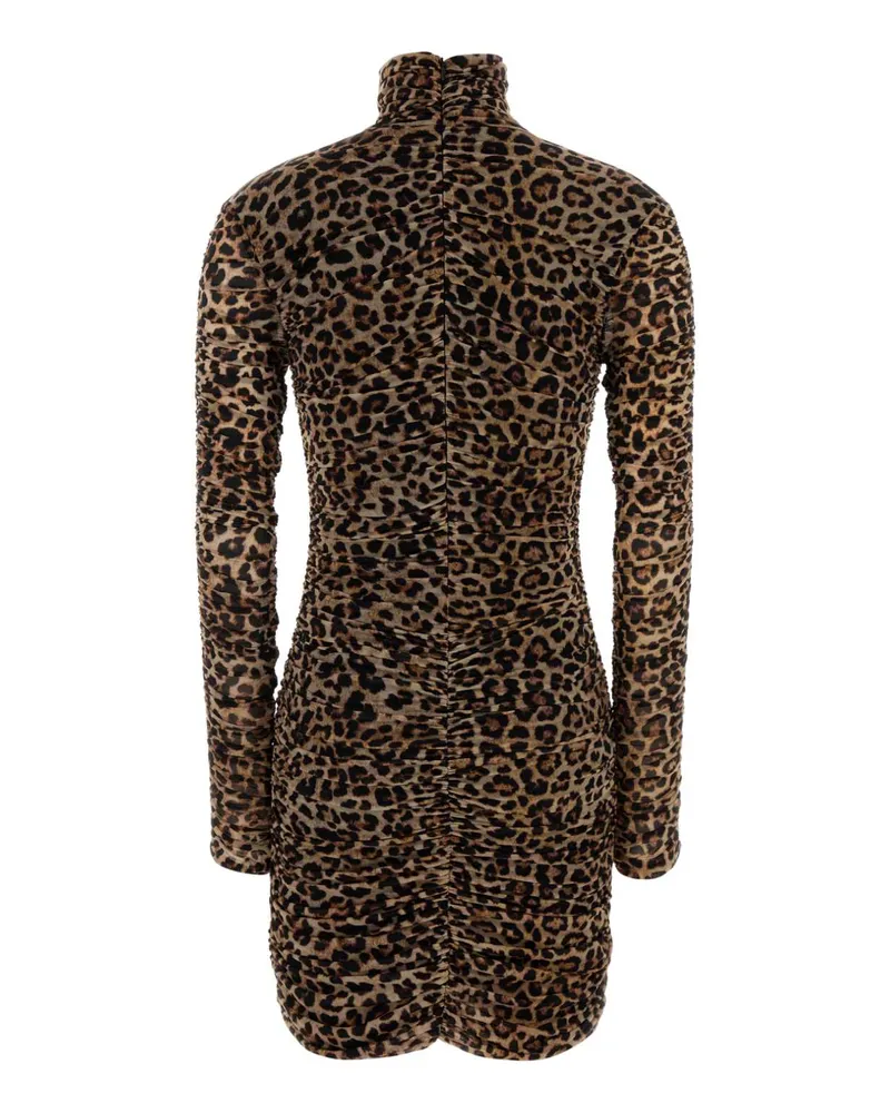 Blumarine Corto Dress — Brown Brown