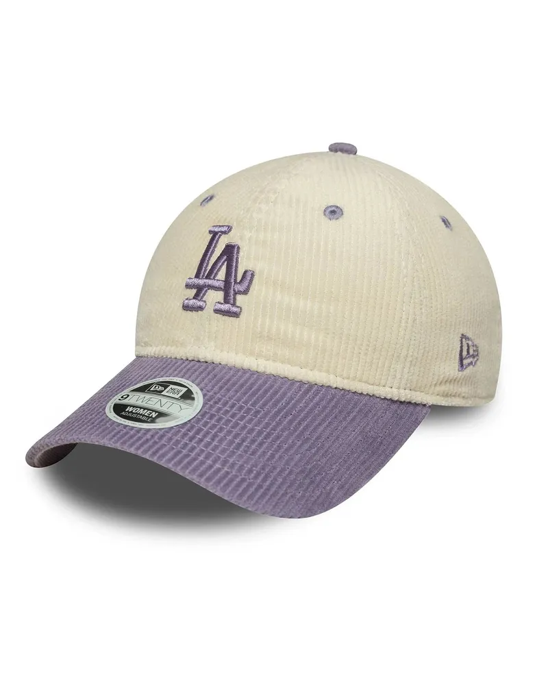 New Era Unisex Baseball Cap 9twenty Cord Light Beige Cotton Hat Beige