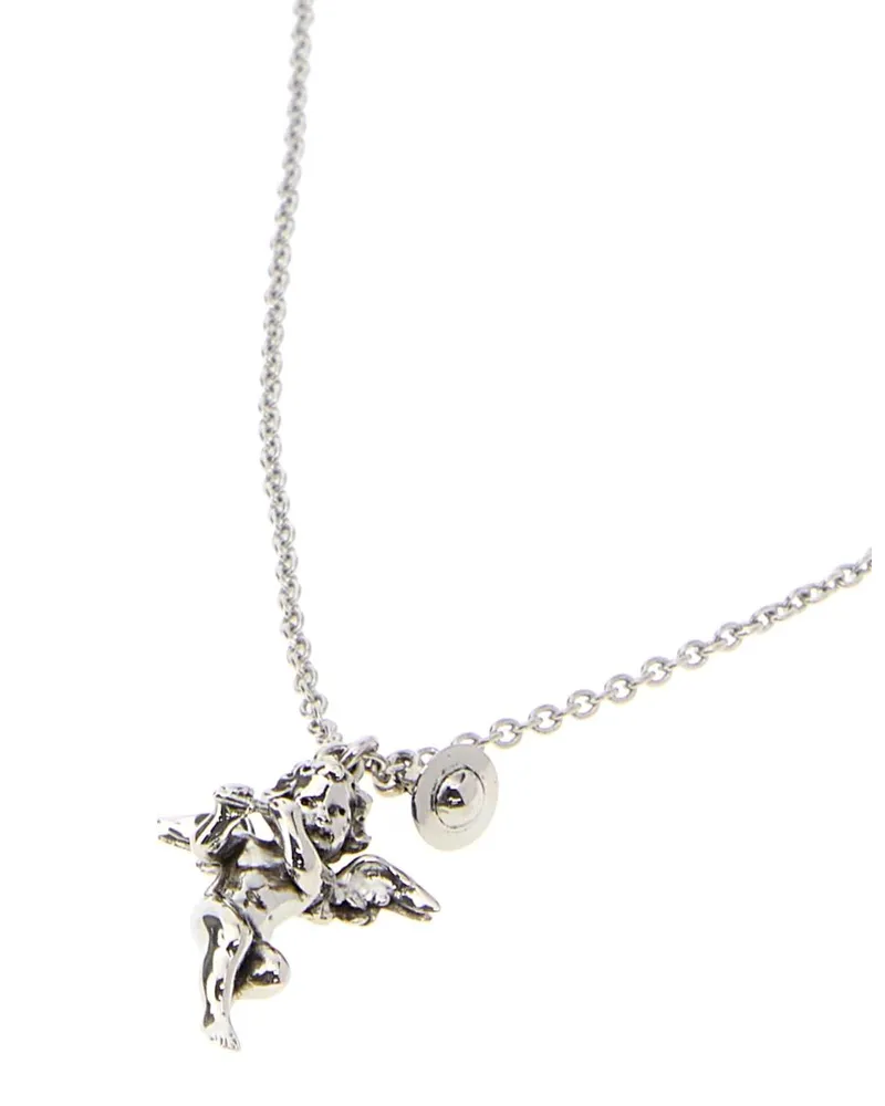 Vivienne Westwood Putti Pendant Necklace — Silver Silver