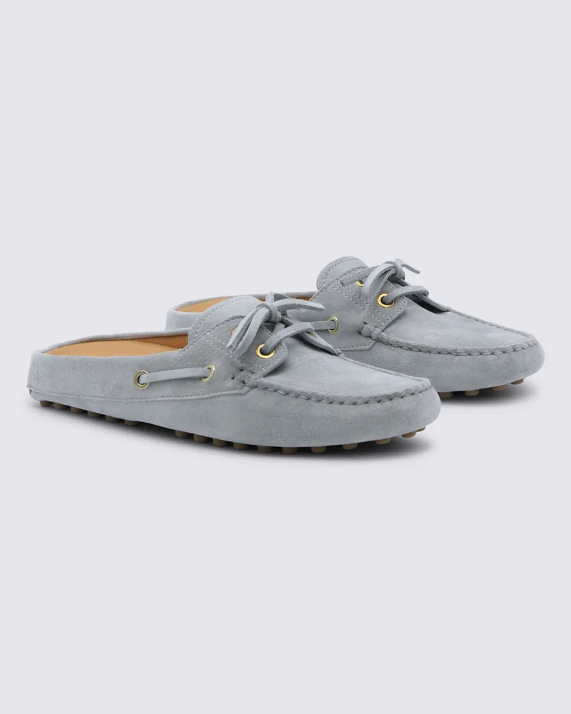 TOD'S Women's Flat Shoes Gabbiano _le Gray