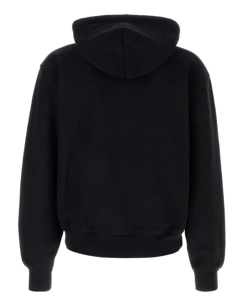 Burberry Men's Black Cotton Blend Sweatshirt Exterior: Polyester Felpe Black