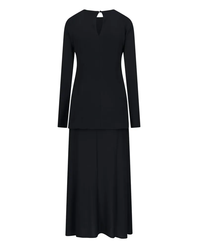 Jil Sander Women's Dresses Black Viscose Black
