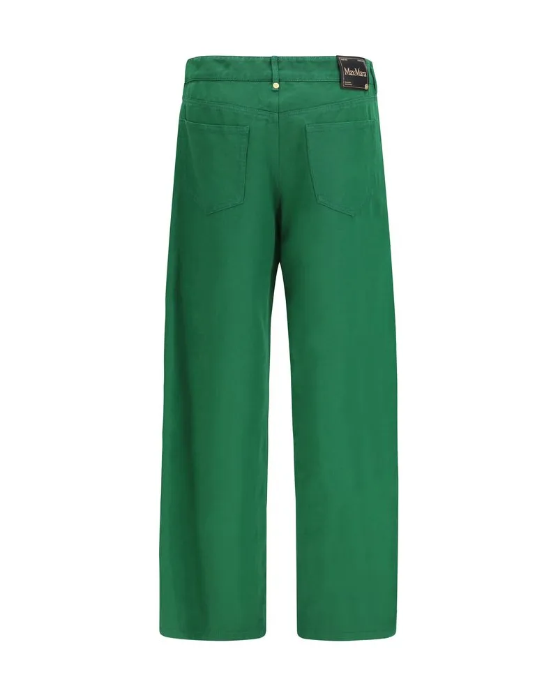 Max Mara Women's Bicolor Cotton Casual Pants Bicolor
