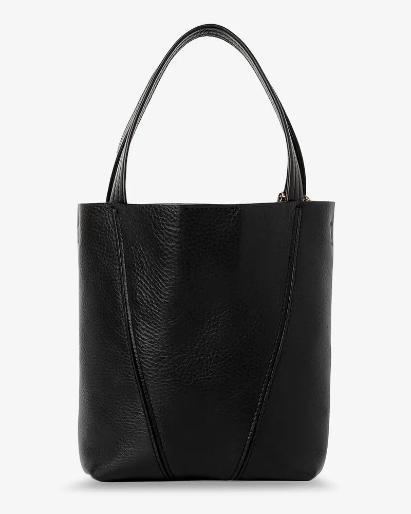 Chloé Women's Crossbody Bag Spin Black Leather Shoulder Black