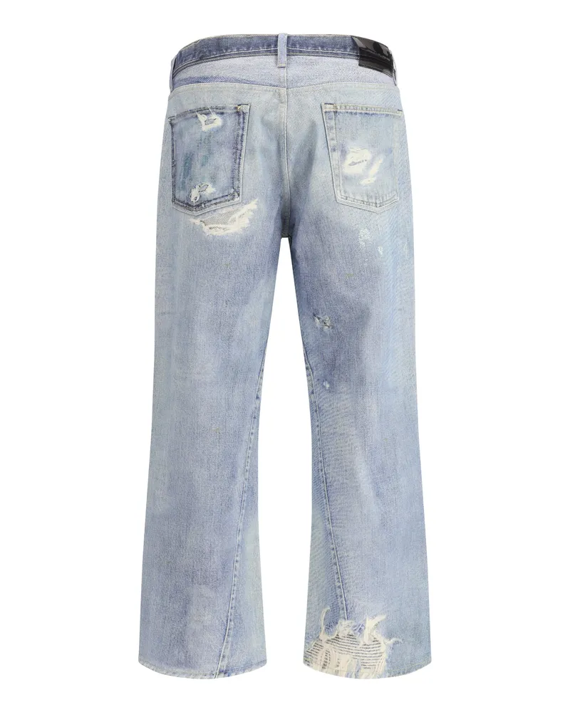 Our Legacy Men's Jeans Third Cut Denim Cotton Denim