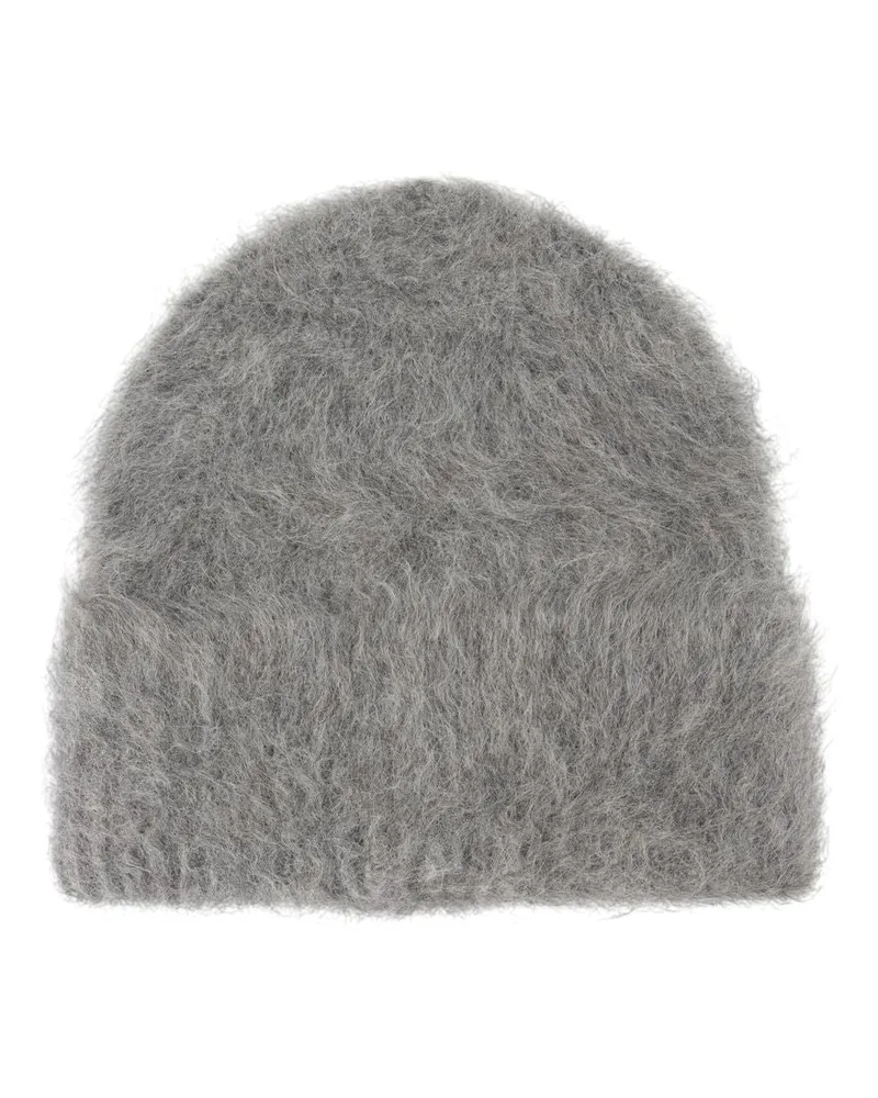 Totême 244-WSH1524-YA0106-074 Alpaca Wool Beanie — Grey Grey