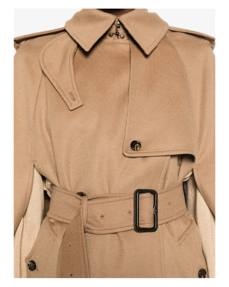 Burberry Bellemont Cape — Brown Brown