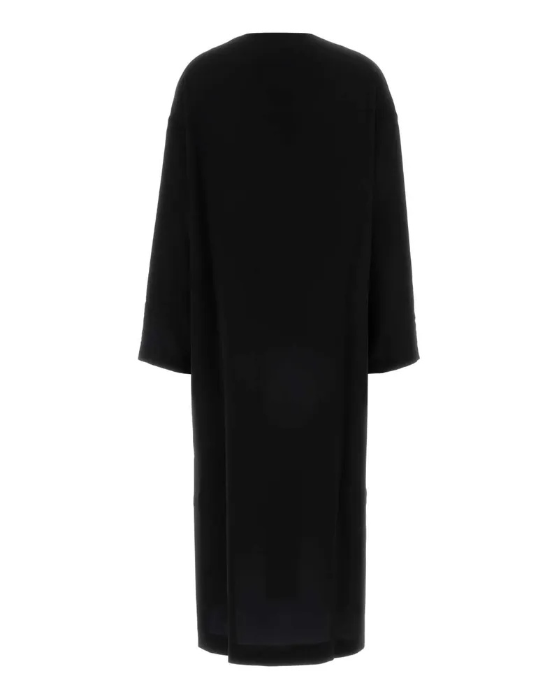 The Row Women's Black Crepe Heloise Dress Exterior: Silk Abiti Black