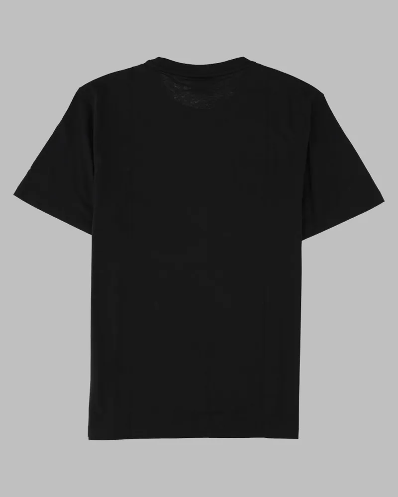 HUGO BOSS Graphic Print Cotton T-Shirt — Black Black