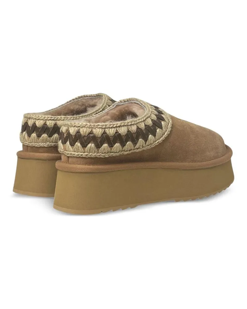 Mou Slipper — Beige Beige