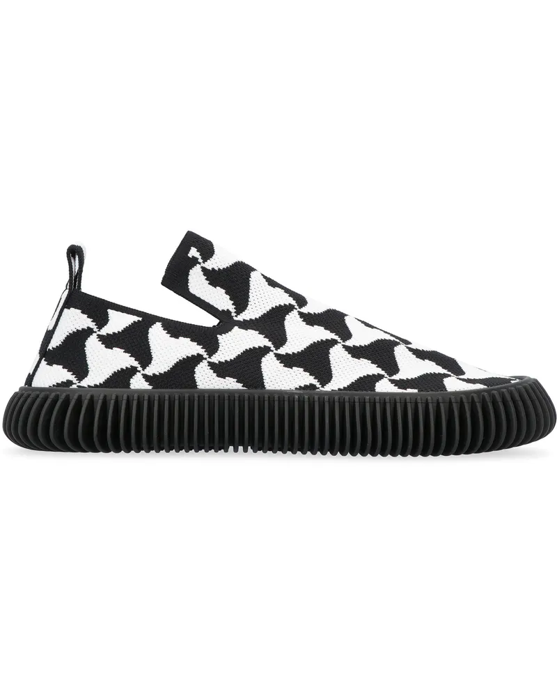 Bottega Veneta Men's Ripple Slip-On Sneakers Elastane Trainers Multicolor