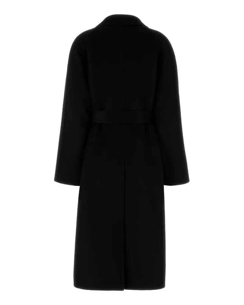 Prada Women's Black Wool Blend Coat Nero Wa Wc Wv Cappotti Black