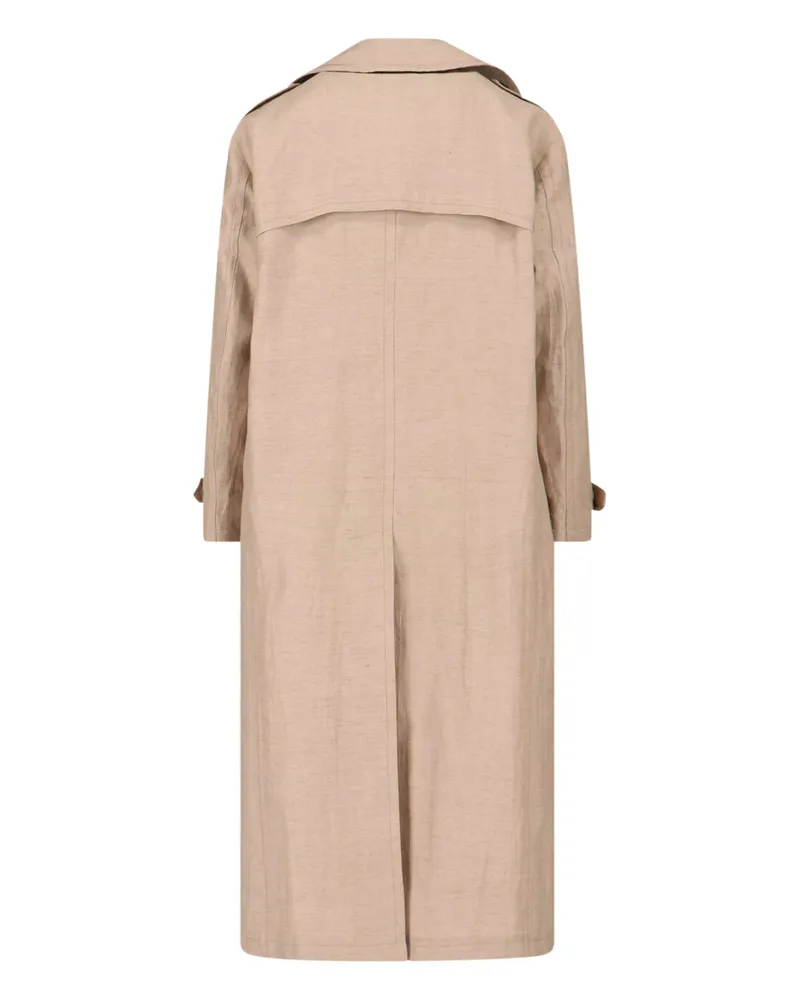 Tagliatore Women's Jackets Grey Linen Beige