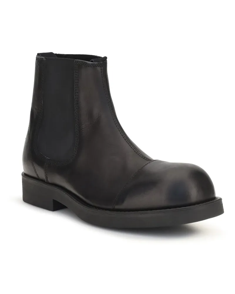 Maison Margiela Men's Boots Chelsea Black Leather Calf Black
