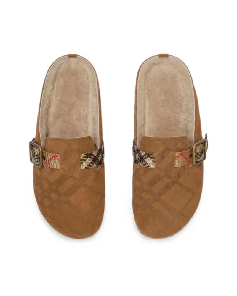 Burberry Urchin Slipper — Brown Brown