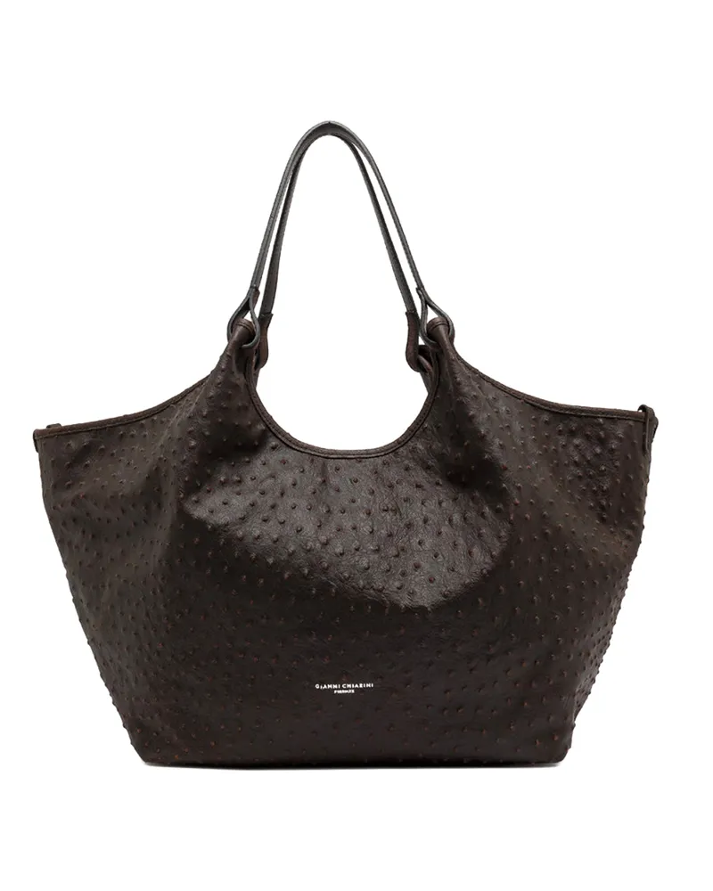 Gianni Chiarini Women's Shoulder Bag Dua Espresso Brown