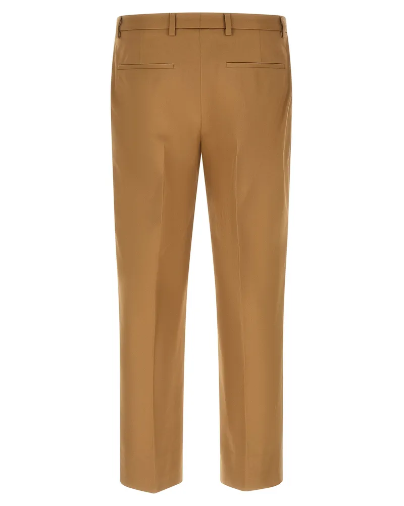 Gucci Web Loop Trousers — camel Camel