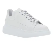 Low-Top Leather Sneaker — White