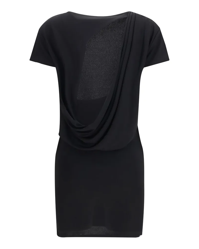 Jacquemus Women Mistral Dress Viscose Jersey Black Viscose; Polyamide Black