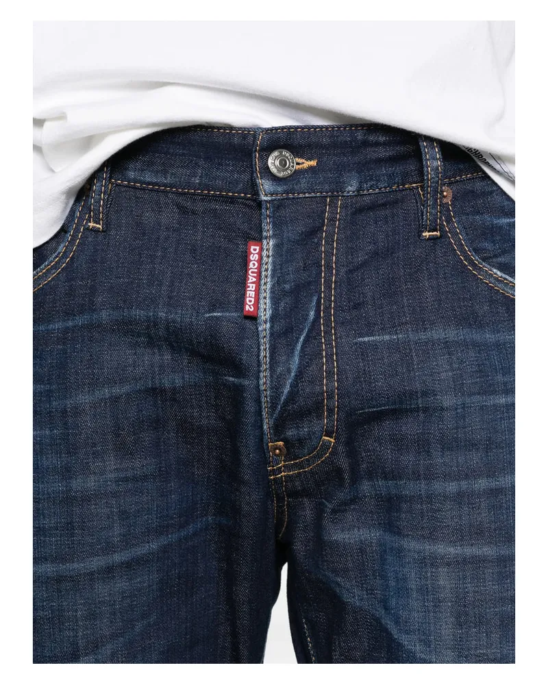 Dsquared2 Slim-Fit Denim Jeans — Blue Blue