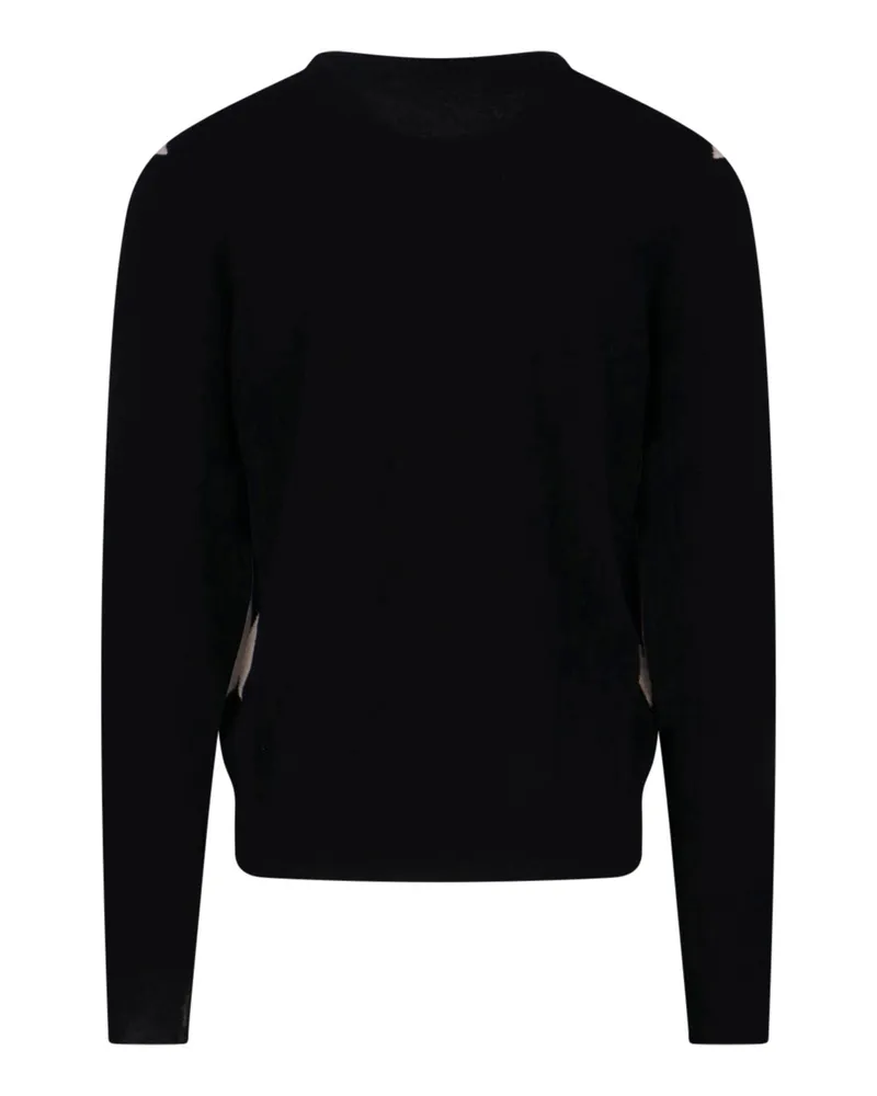 Ballantyne Men's Sweaters Black Cashmere Black