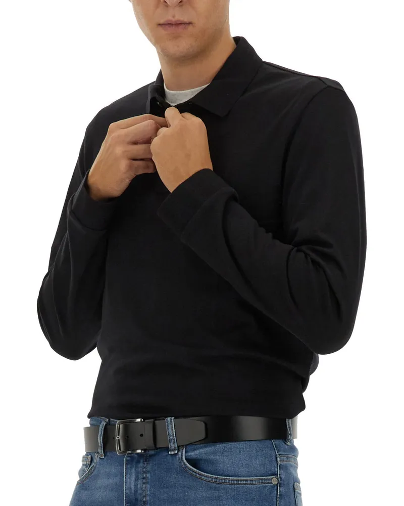 HUGO BOSS Pado 30 Shirt — Black Black