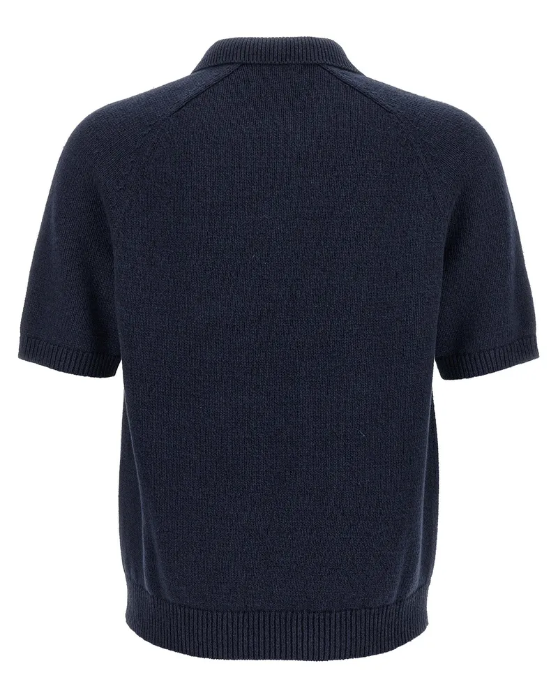 Ralph Lauren Intarsia Logo Sweater — Navy Navy