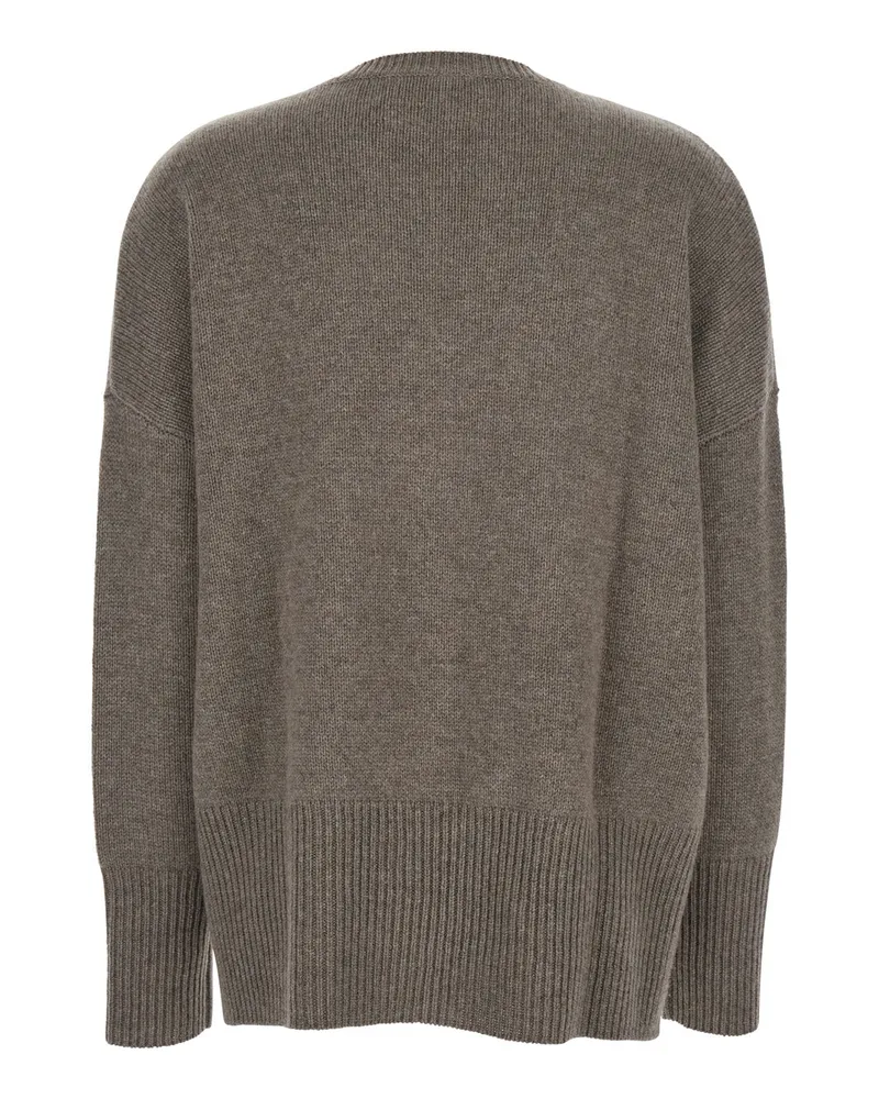 Lisa Yang Women's Sweater Mila Beige Cashmere Knitted Tops Top Beige