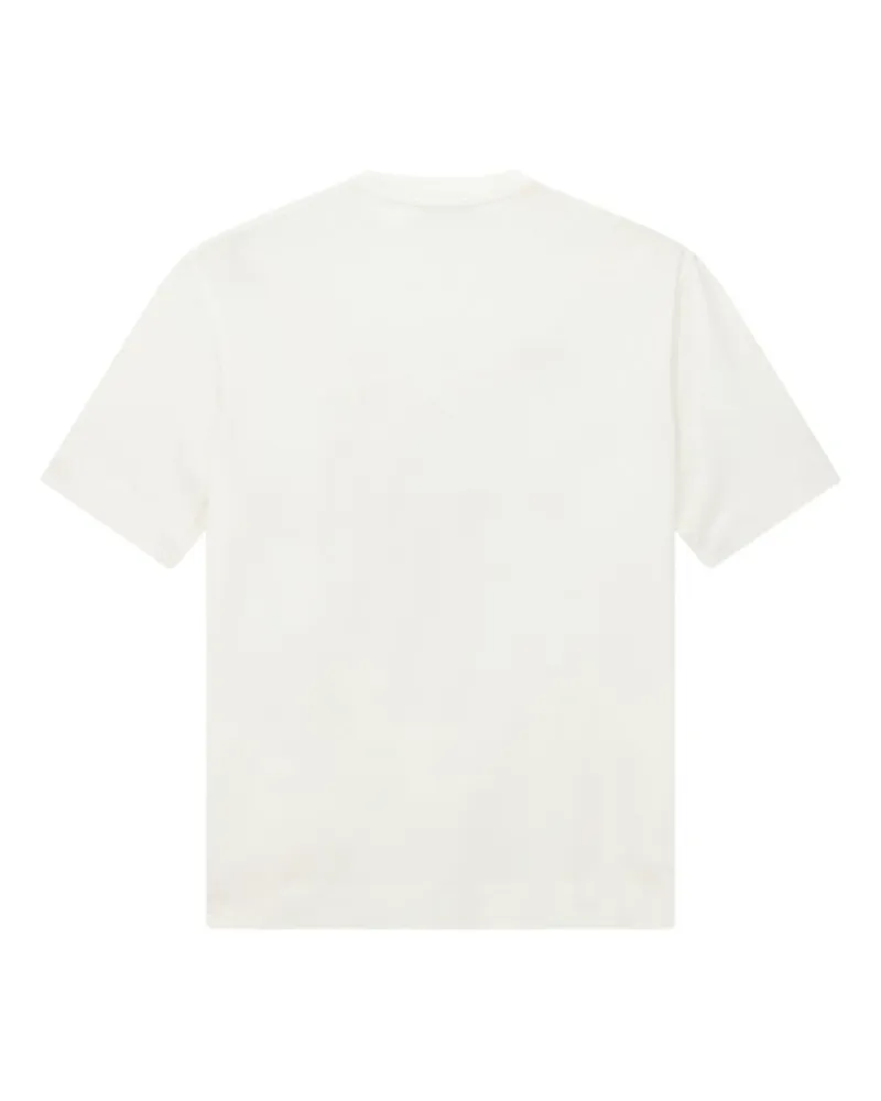 Emporio Armani Logo-Print T-Shirt — White White
