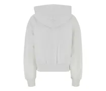 Cotton Oversized Hoodie — White
