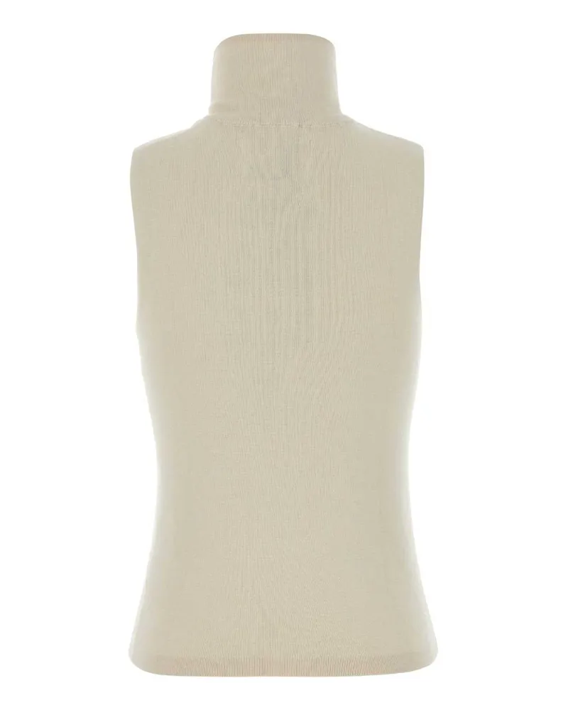 extreme cashmere Collo Tank Top — Beige Beige