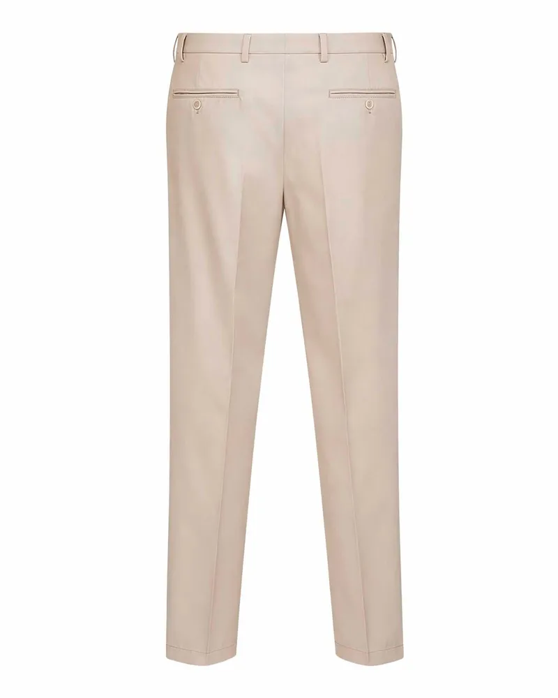 Prada Men's Trousers Sand Cotton Beige Beige