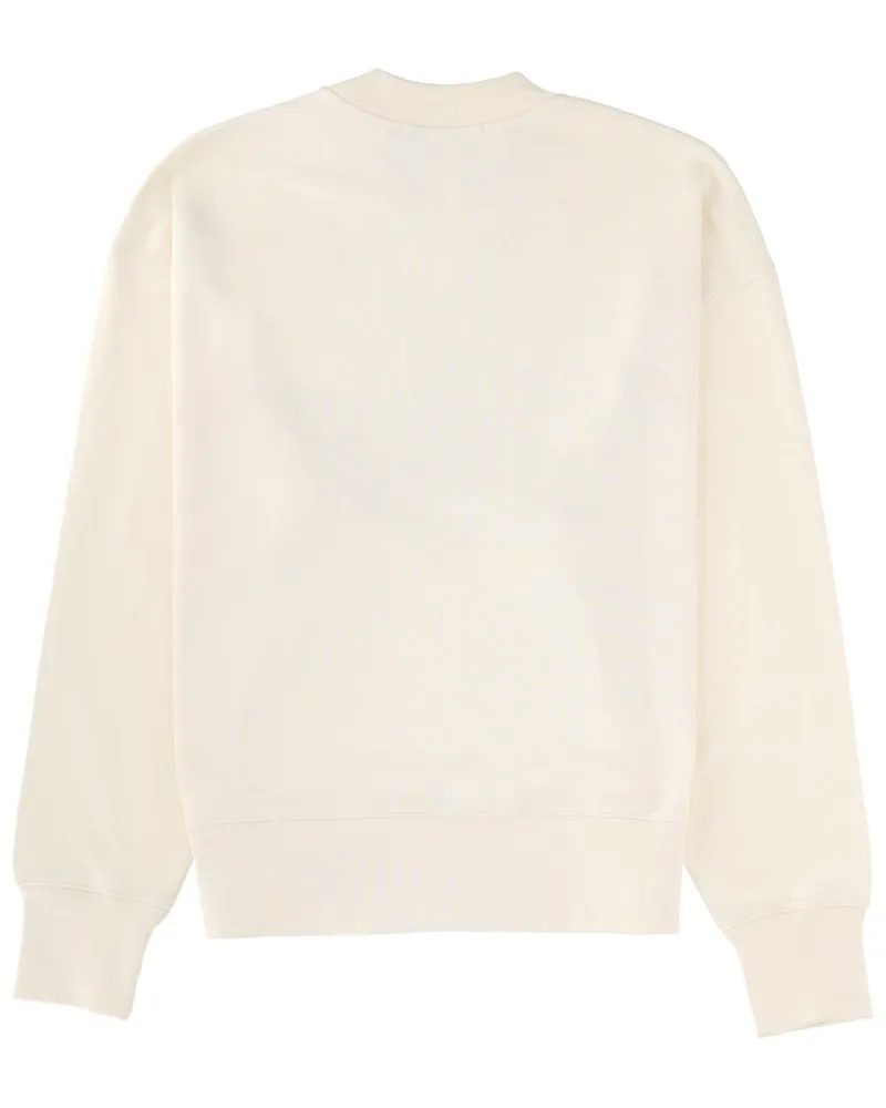 MSGM Follow The Rabbit Graphic Sweatshirt — White White