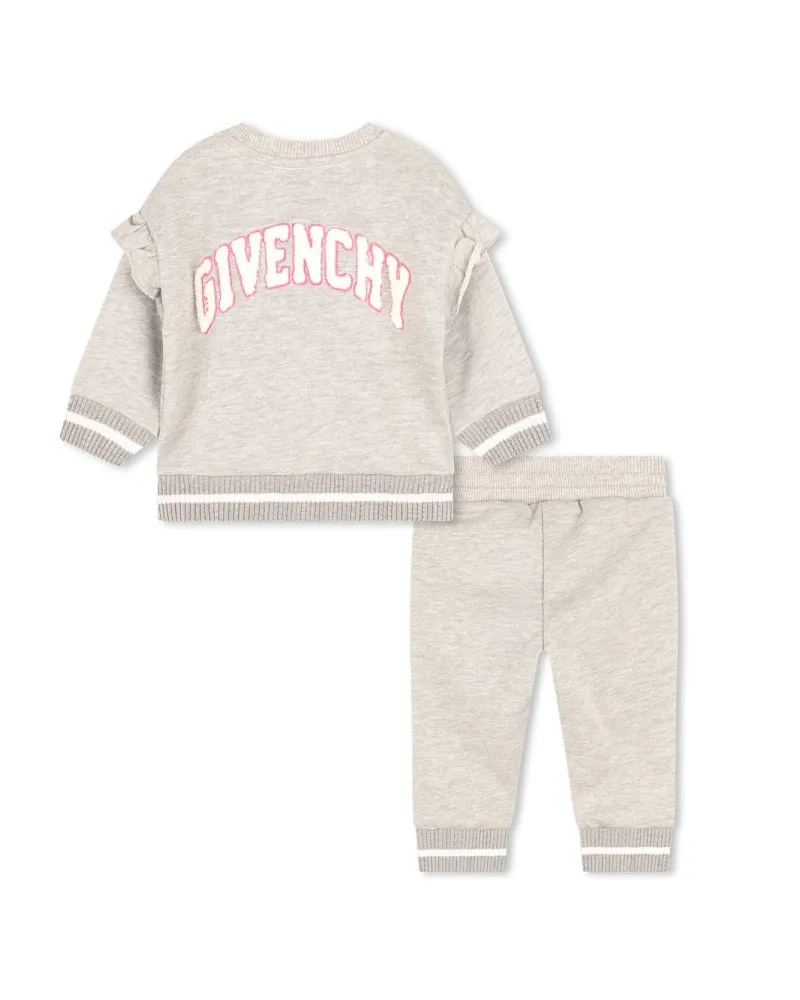 Givenchy Cotton-Blend Track Track Pants — Gray Gray