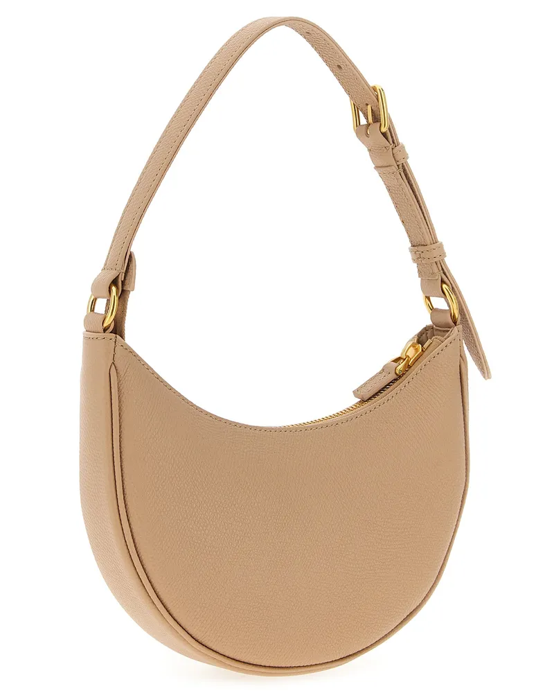 Valentino Garavani Women's Multicolor Calfskin Shoulder Bag Beige