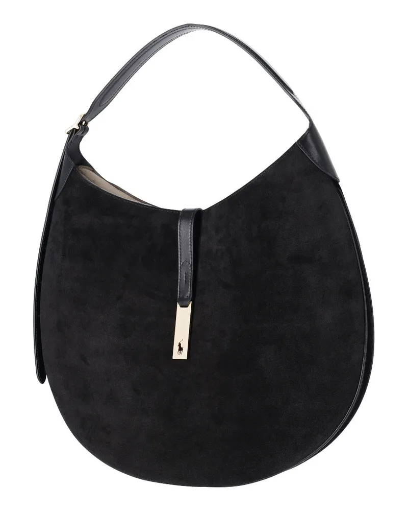 Ralph Lauren Women's Bags Black Cow Suede Black