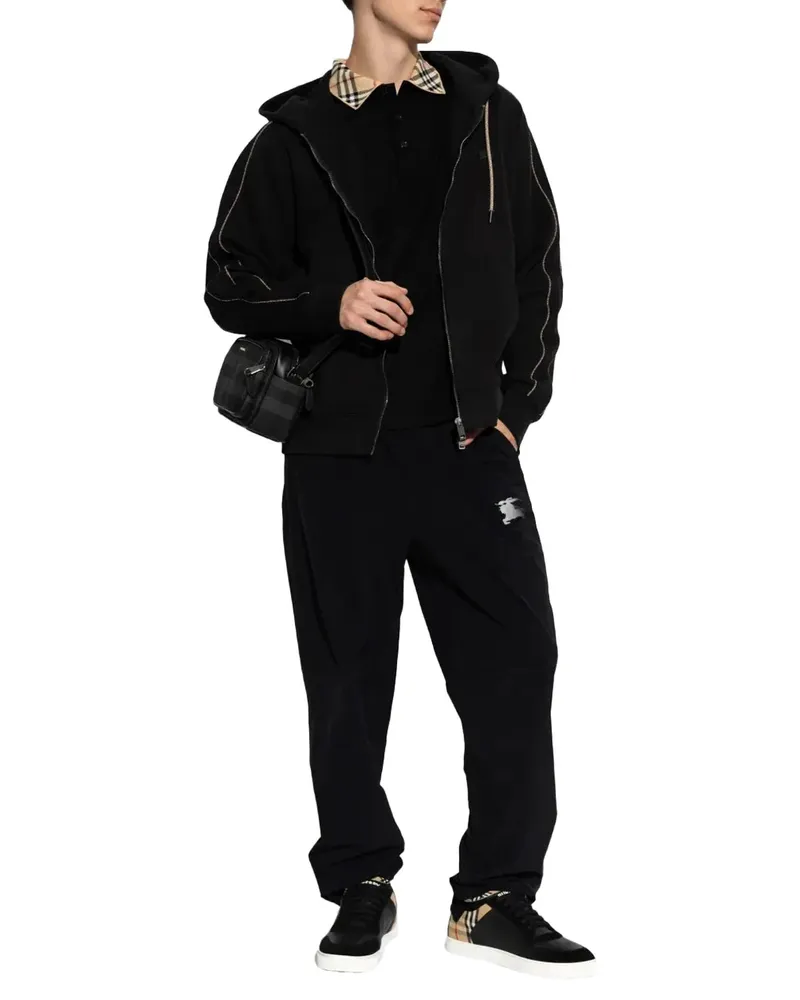 Burberry Scott Hoodie — Black Black