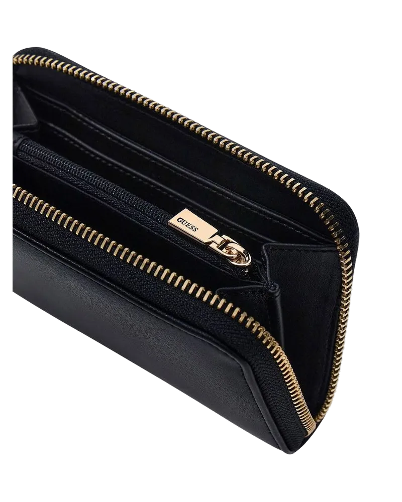 Guess Women's Wallet Black Polyurethane Bags Black