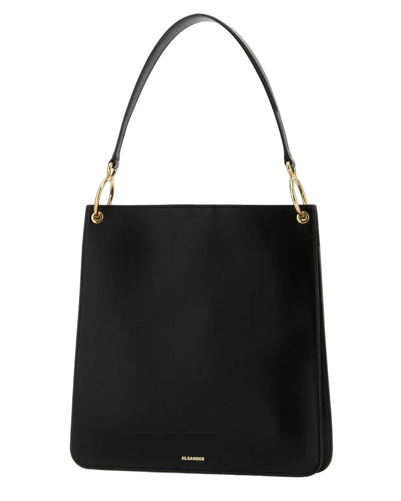 Jil Sander Black Borse A Mano Bag Black