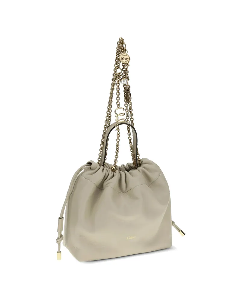 Chloé Penelope Bucket Bag — Beige Beige