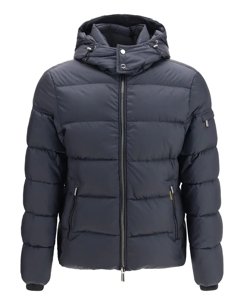MOORER Men's Down Jacket Brett-Sh Blue Outer: Polyamide Blue