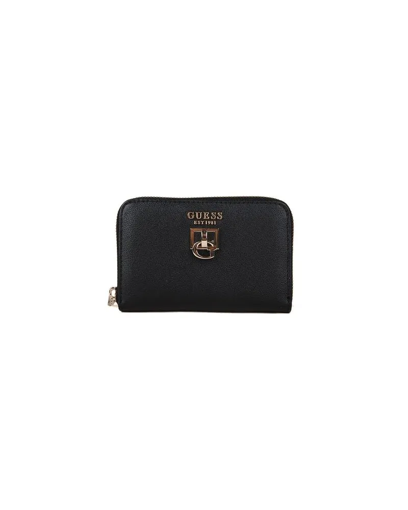 Guess Women's Wallet Black Polyurethane Bags Black